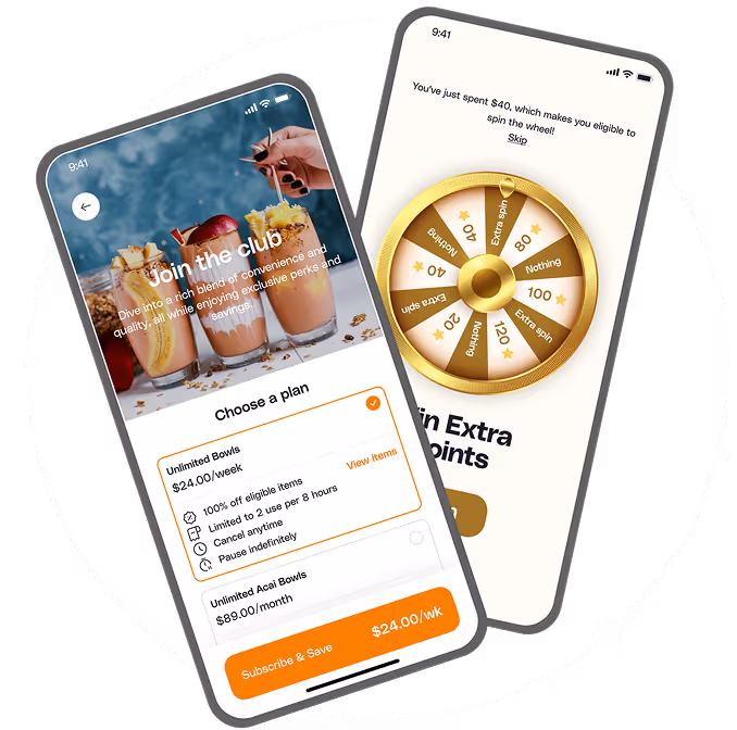 App-exclusive loyalty tools