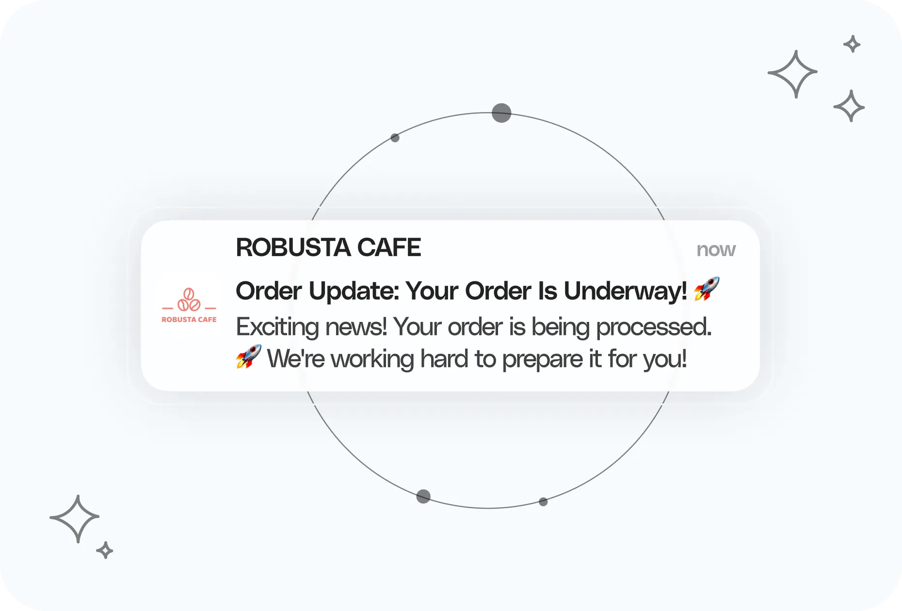 Keep customers in the loop, from order to door