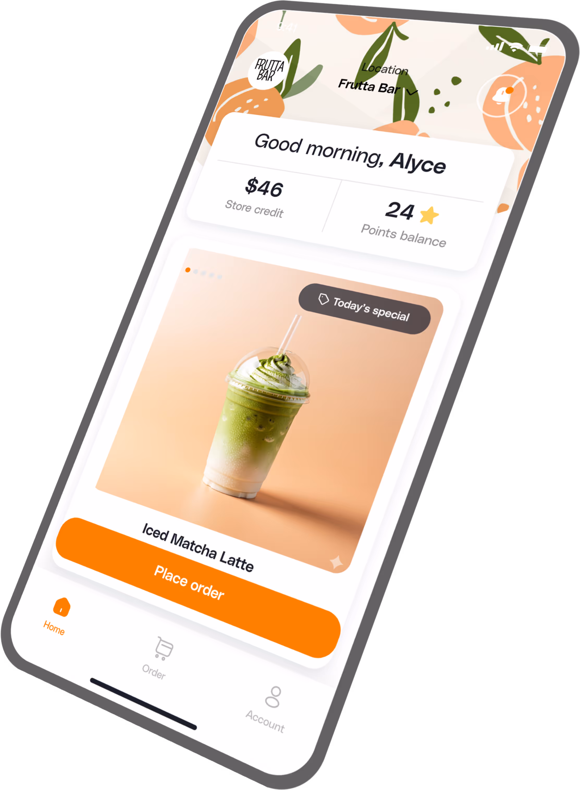Per Diem franchise app preview