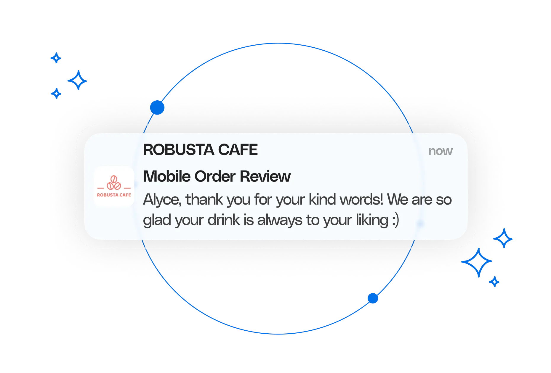Customer support that's just a push away